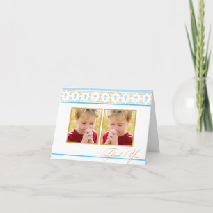 Première communion, baptême   Merci photo