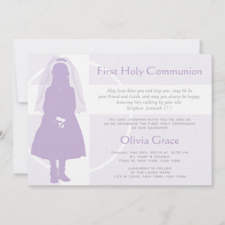 Première communion et Faire-part - Fille