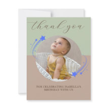Première étoile de tir d'anniversaire Carte de rem