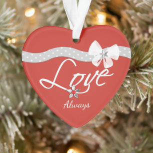Première femme de Noël Amour de coeur