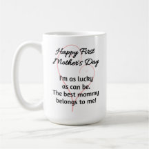 Première fête des mères Café Mug pour les filles j