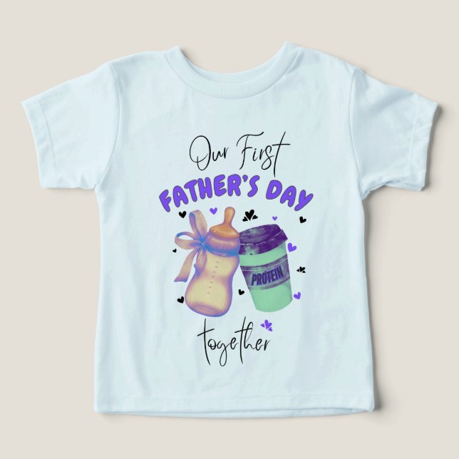 Première Fête des pères ensemble Matching tenue/Pu (Design Recto)