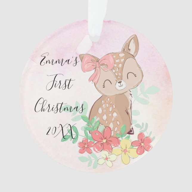 Première floraison de cerfs de Noël (devant)