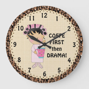 Première horloge de café