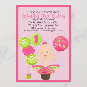 Première invitation à l'anniversaire de Bright Sma