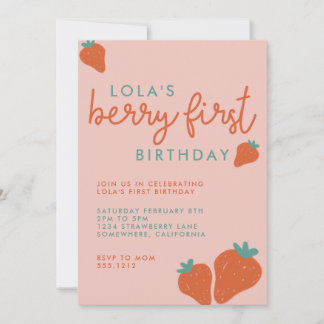 PREMIÈRE INVITATION DE BERRY