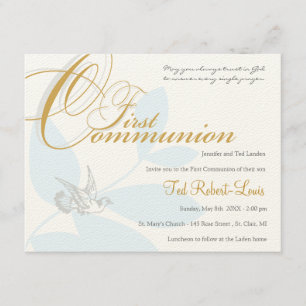 Première invitation de communion