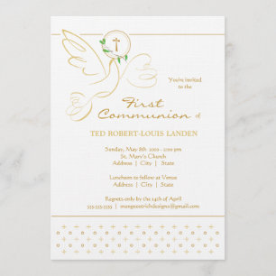 Première invitation de communion