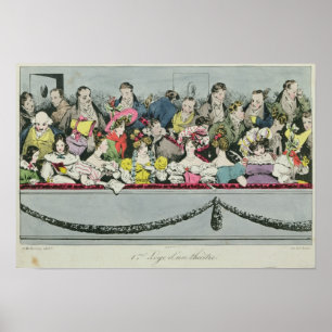 Premiere Loge d'un Theater Poster