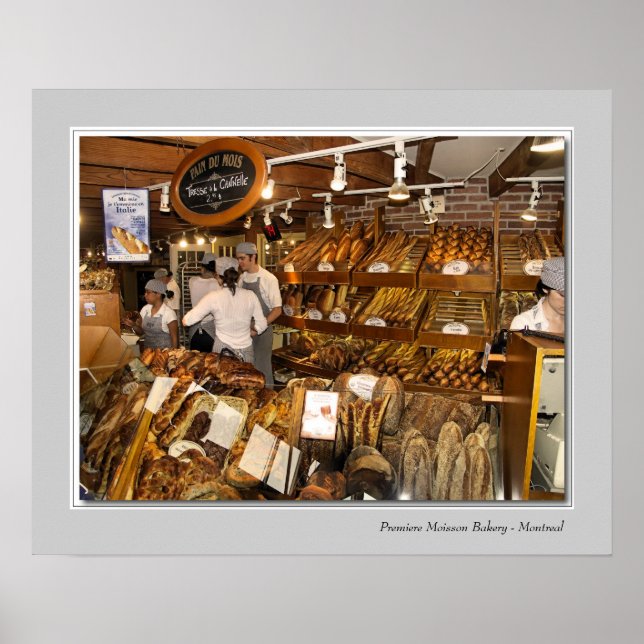 Premiere Moisson Bäckerei - Montreal Poster (Vorne)