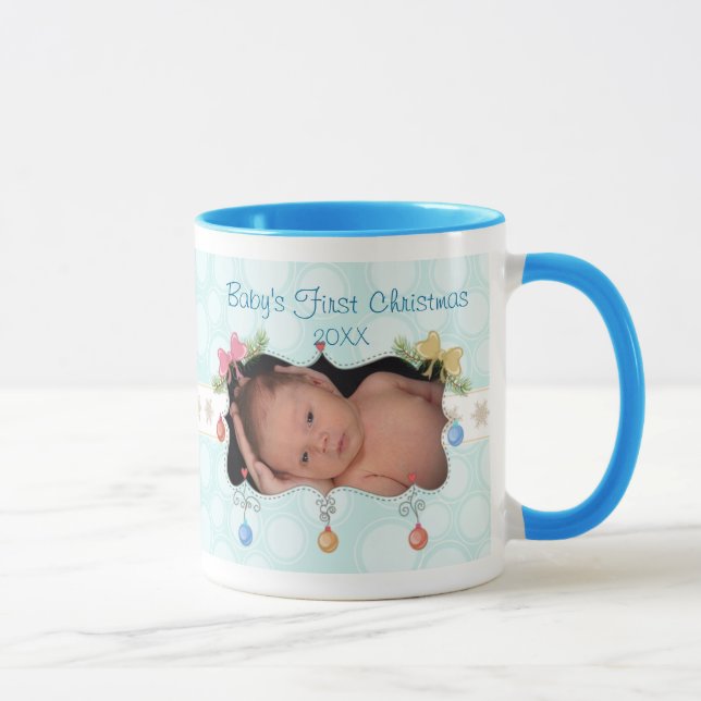 Première Mug de Noël du bébé (Droite)