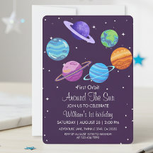 Première orbite autour du soleil Invitation pour l