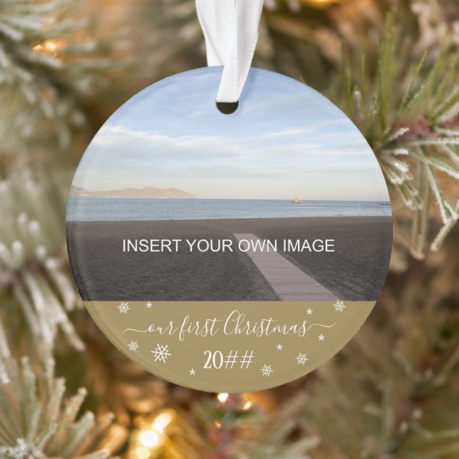 Première photo de Noël (Arbre)