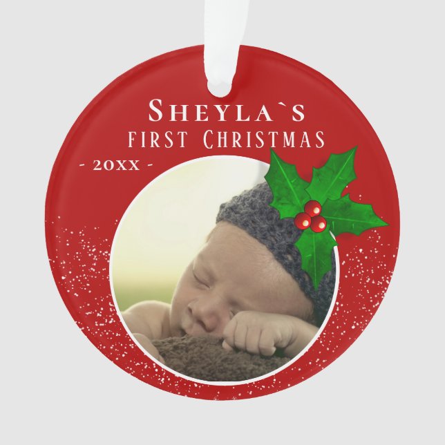 Première photo de Noël Red Holly Berry (devant)