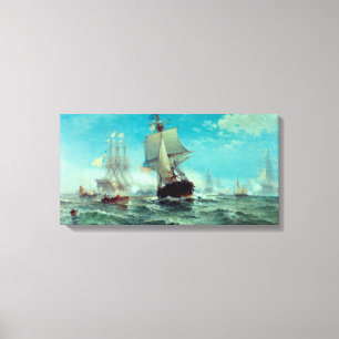 Première reconnaissance de la toile de drapeau amé
