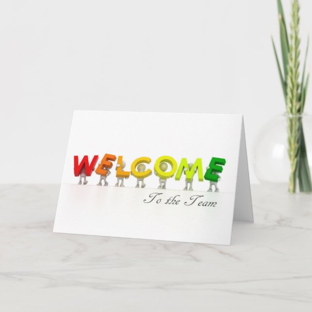 Premiere-Serie - Willkommen auf der Team Card Karte (Vorderseite)