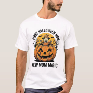 Première T-shirt de chauve-souris de citrouille vi
