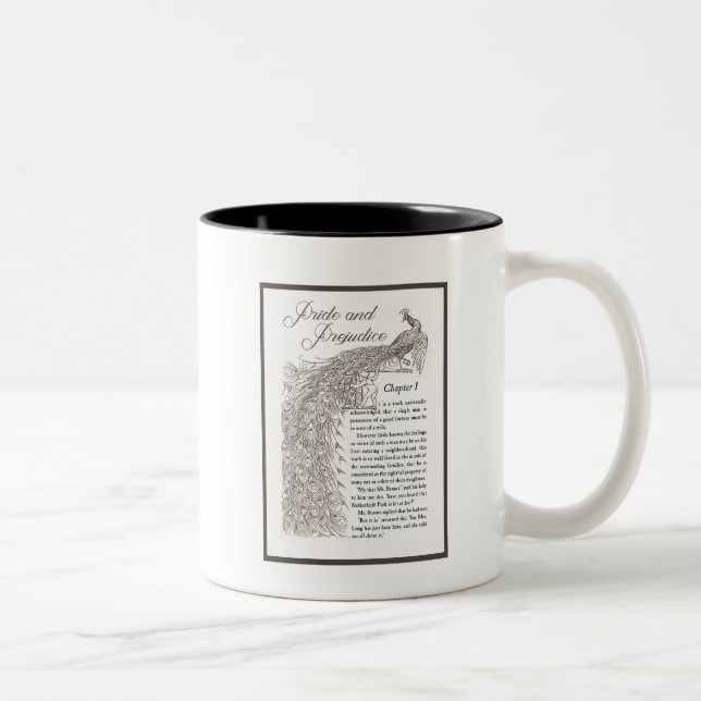 Première tasse de page de fierté et de préjudice (Droit)