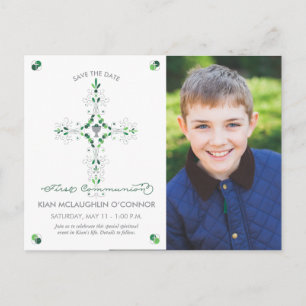 Premières économies de communion la carte postale