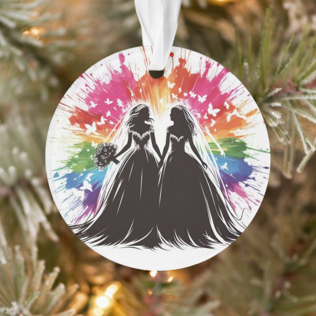 Premières mariées arc-en-ciel Noël (Arbre)