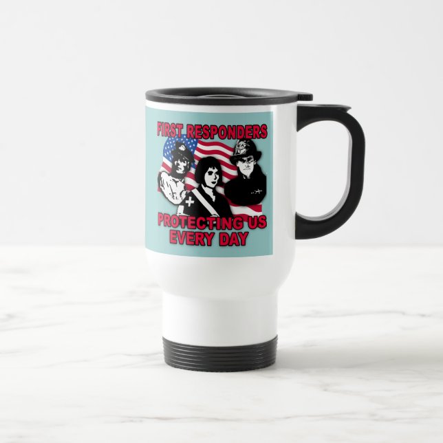 Premiers T-shirts de répondeurs, sacs, tasses de (Droite)