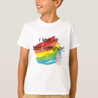 Premiers T-shirts et cadeaux de jour de communion