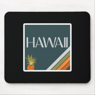 Premium Aloha-Staat Vintage Hawaiian Islands Urlau Mousepad
