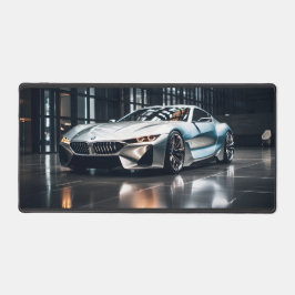 Premium Aluminium Futuristic Race Car Desk Mat Schreibtischunterlage