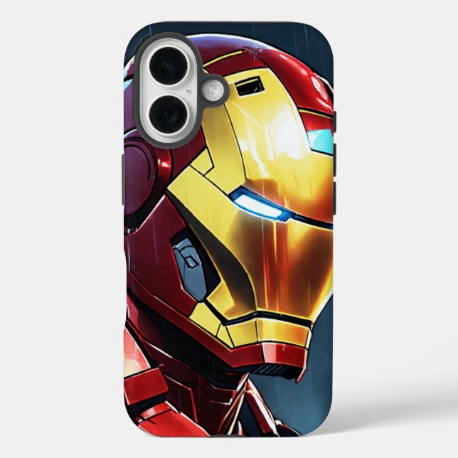 Premium Apple iPhone Schutzcase iPhone 16 Hülle (Rückseite)