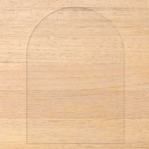 Premium Arch Clear Akryllische Hochzeitseinladung Acryleinladungen