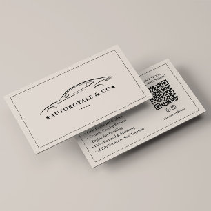 Premium-Autodetailing-Autowäsche Sand Visitenkarte