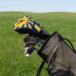 Premium Barbados Golf & Barbados Flag / Patriots Golf Headcover