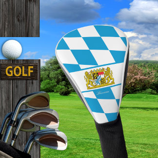 Premium Bavaria Golf Covers, Bayerische Flagge Golf Headcover