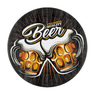 Premium-Bier Schneidebrett