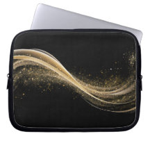 Premium Black Gold Tech Stil