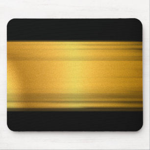 Premium Black Gold Tech-Stil Mousepad