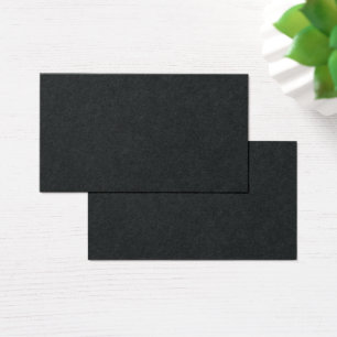 Premium Black Visitenkarte