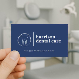 Premium Dentiste de dentiste bleu