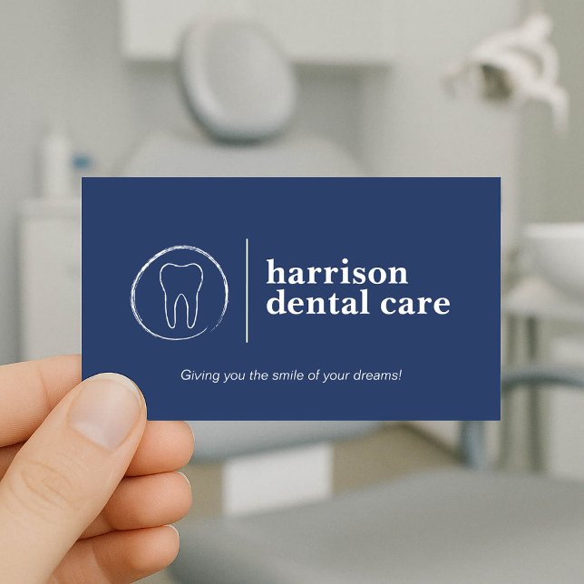 Premium Dentiste de dentiste bleu (Créateur téléchargé)