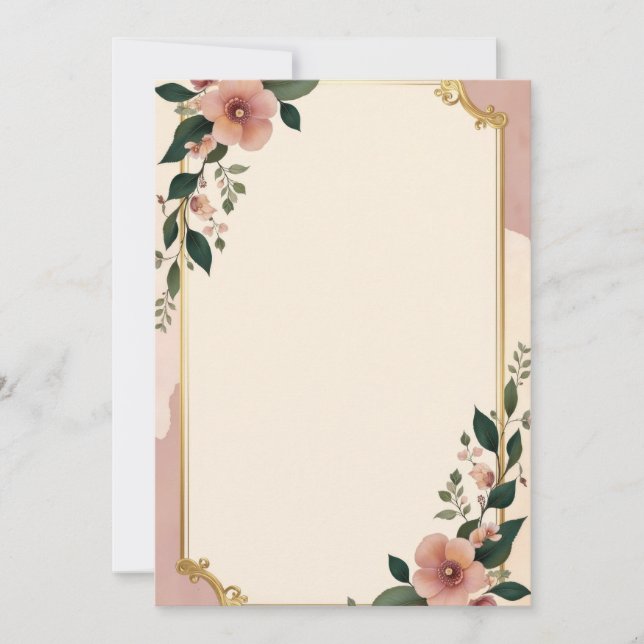 PREMIUM Einladungskarten-Design Einladung (Vorderseite)