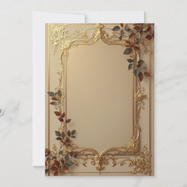 PREMIUM Einladungskarten-Design Einladung (Vorderseite)