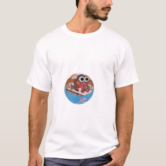 Premium Herren Minimalistisches Grafik T-Shirt - K