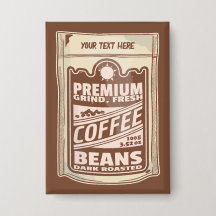 Premium Kaffeebohnen Plakat-Café Barista