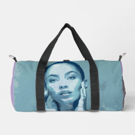 Premium-Leinwand "Frauen in Blau" Duffle Bag