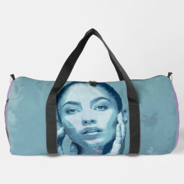 Premium-Leinwand "Frauen in Blau" Duffle Bag