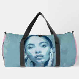 Premium-Leinwand "Frauen in Blau" Duffle Bag