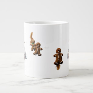 Premium-Luxus-Weihnachtsgebäck-Familienheim Süß Jumbo-Tasse