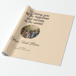 Premium One Color Gift Wrap - Custom Solid Paper Geschenkpapier