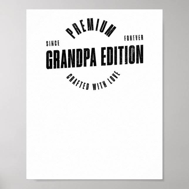 Premium Opa Edition Poster (Vorne)
