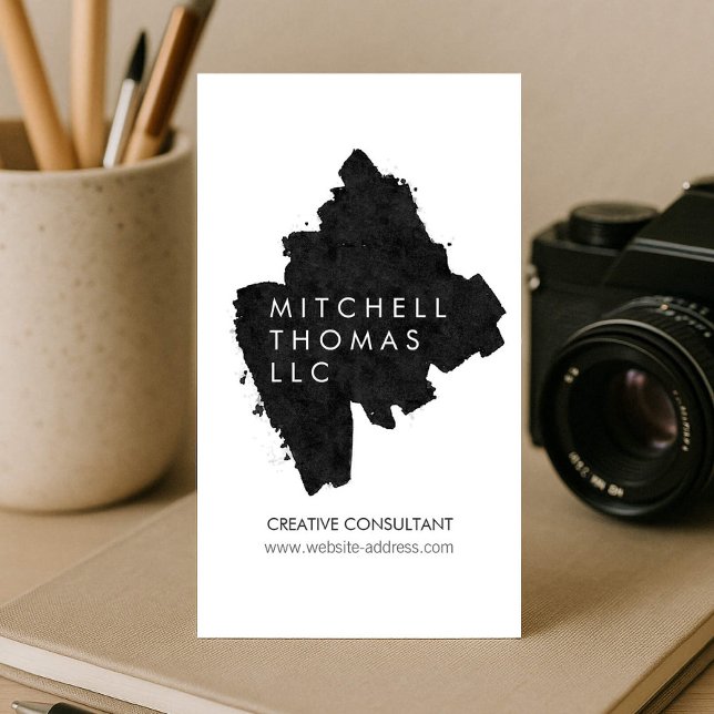 Premium Painted Black Brush Strokes Creative (Von Creator hochgeladen)